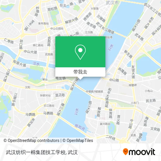 武汉纺织一棉集团技工学校地图