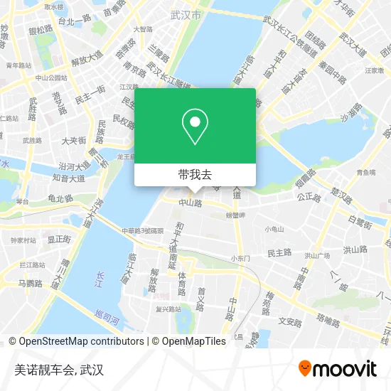 美诺靓车会地图
