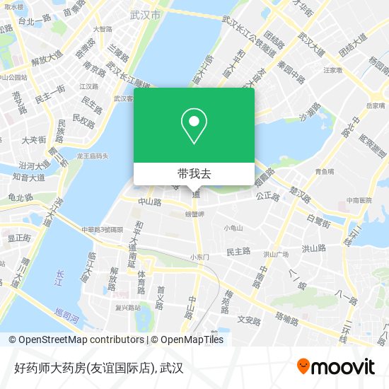 好药师大药房(友谊国际店)地图