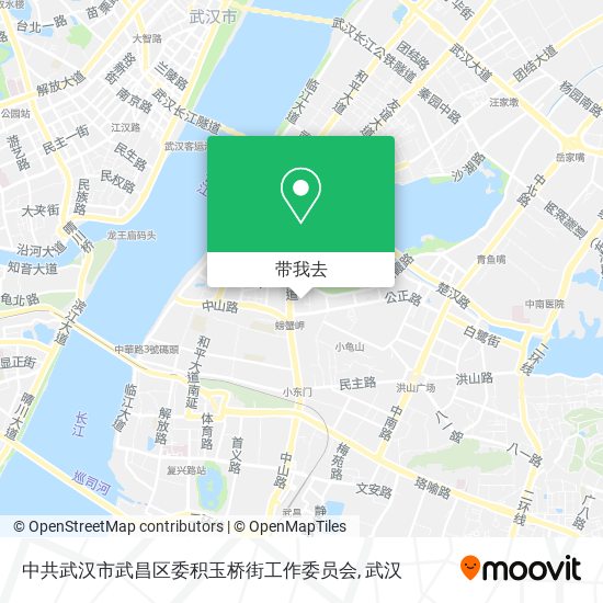 中共武汉市武昌区委积玉桥街工作委员会地图