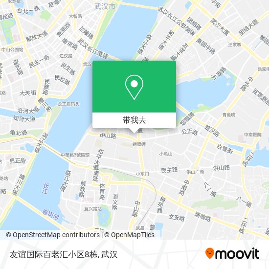 友谊国际百老汇小区8栋地图