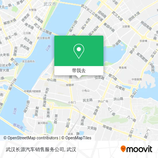 武汉长源汽车销售服务公司地图