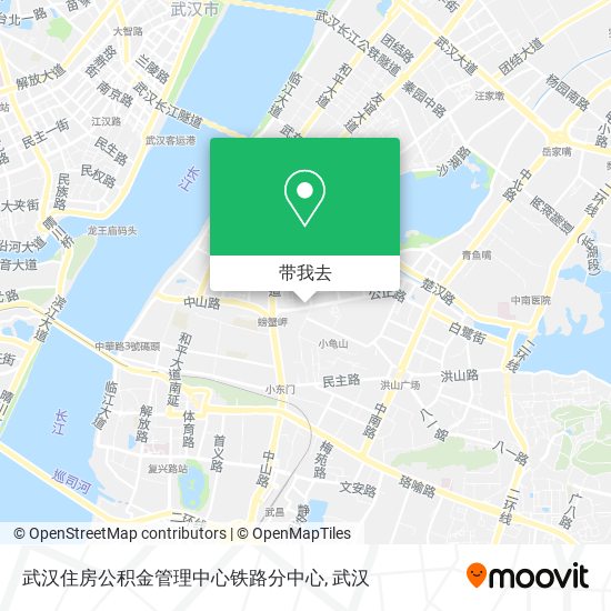 武汉住房公积金管理中心铁路分中心地图