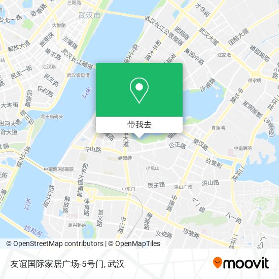 友谊国际家居广场-5号门地图