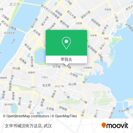 文华书城汉街万达店地图
