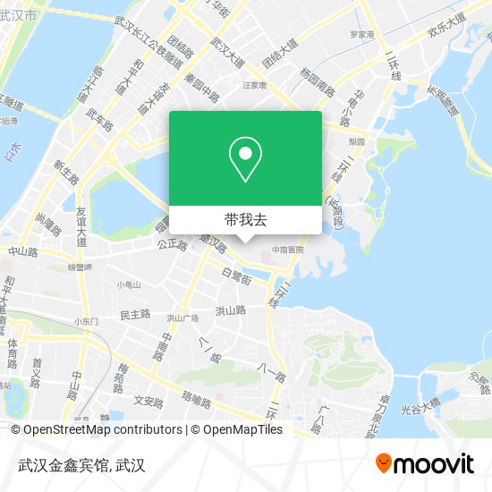 武汉金鑫宾馆地图
