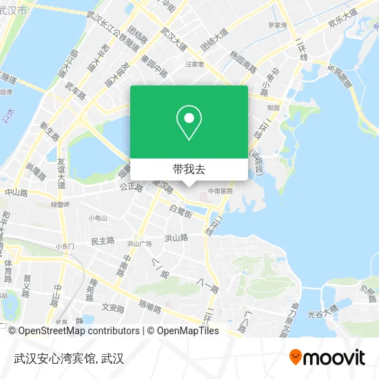 武汉安心湾宾馆地图