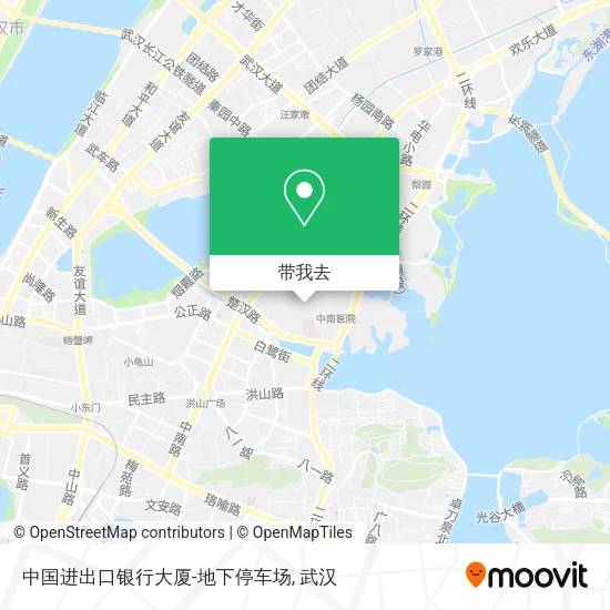中国进出口银行大厦-地下停车场地图