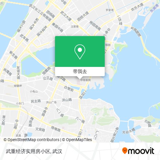 武重经济实用房小区地图