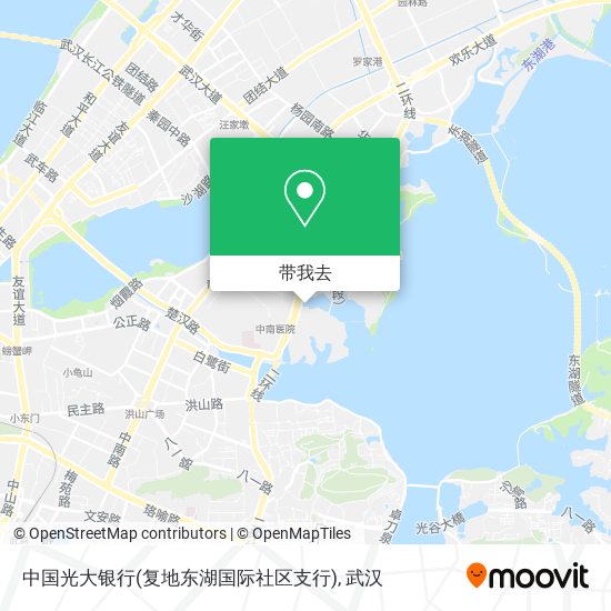 中国光大银行(复地东湖国际社区支行)地图