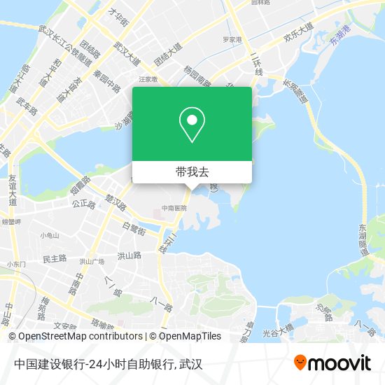 中国建设银行-24小时自助银行地图