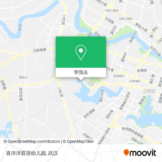 喜洋洋双语幼儿园地图