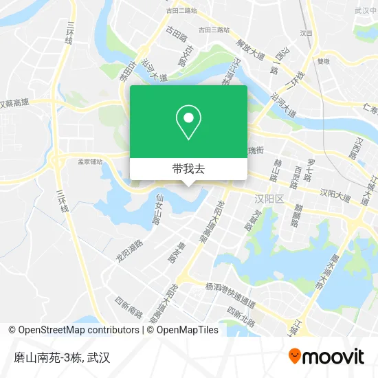 磨山南苑-3栋地图