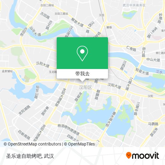圣乐途自助烤吧地图