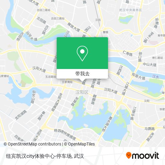 纽宾凯汉city体验中心-停车场地图