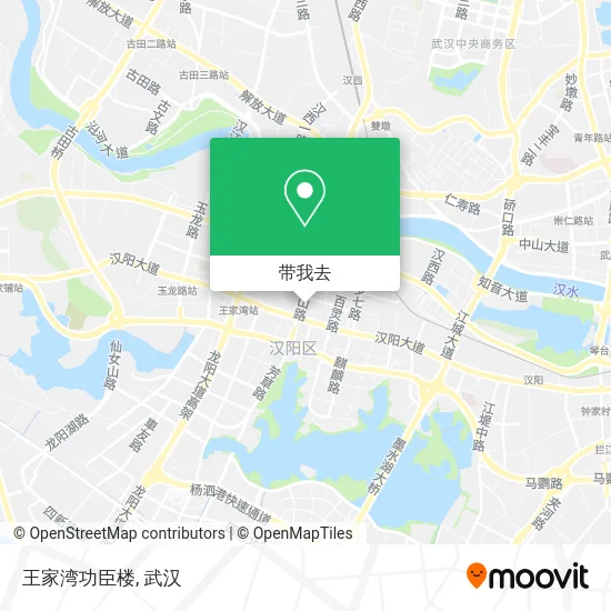 王家湾功臣楼地图
