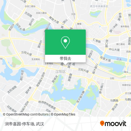 润帝嘉园-停车场地图