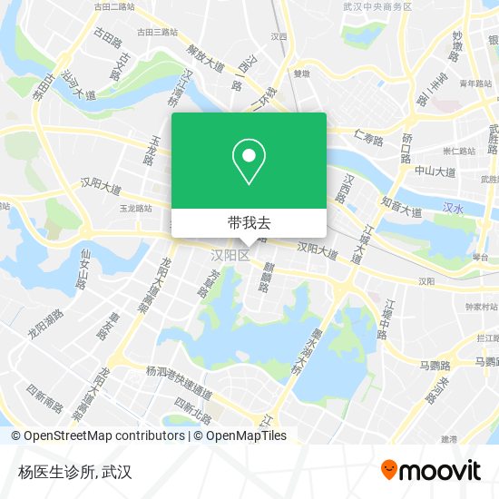 杨医生诊所地图