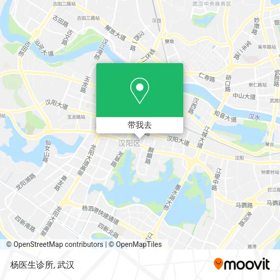 杨医生诊所地图