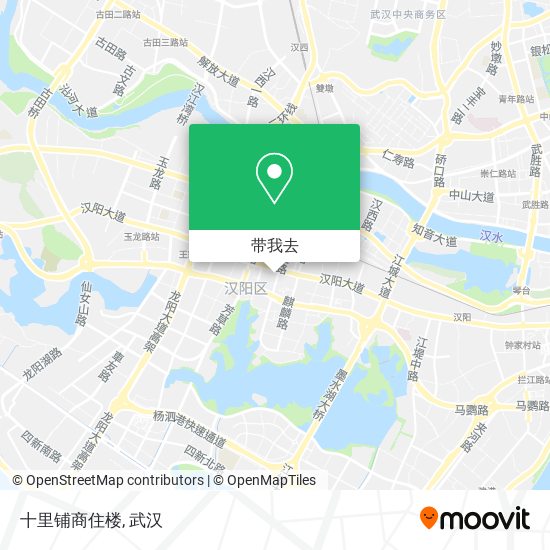 十里铺商住楼地图
