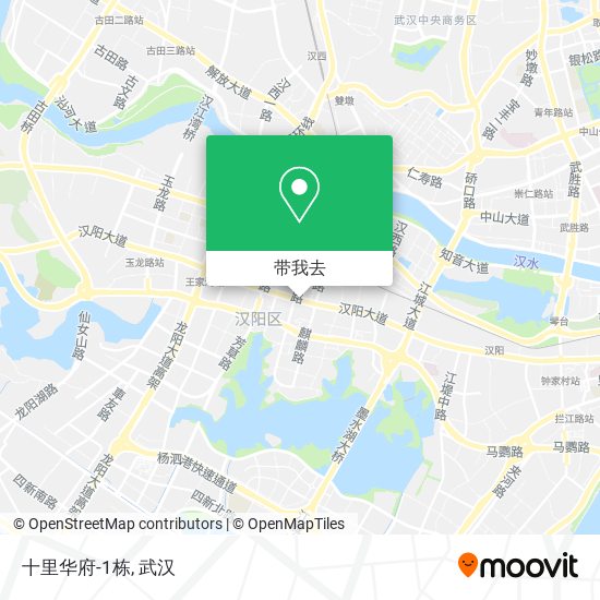 十里华府-1栋地图