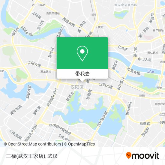 三福(武汉王家店)地图