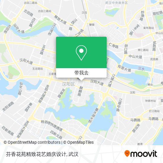 芬香花苑精致花艺婚庆设计地图