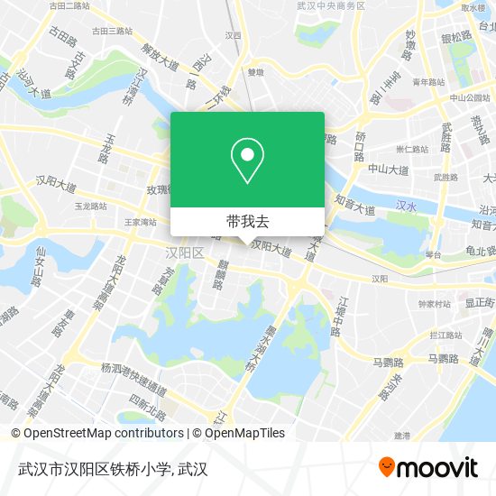 武汉市汉阳区铁桥小学地图