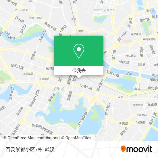 百灵景都小区7栋地图