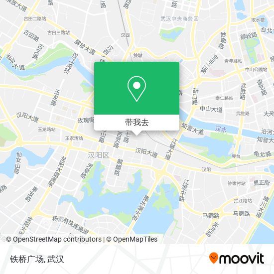 铁桥广场地图