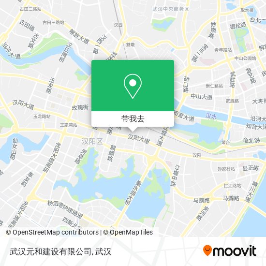 武汉元和建设有限公司地图