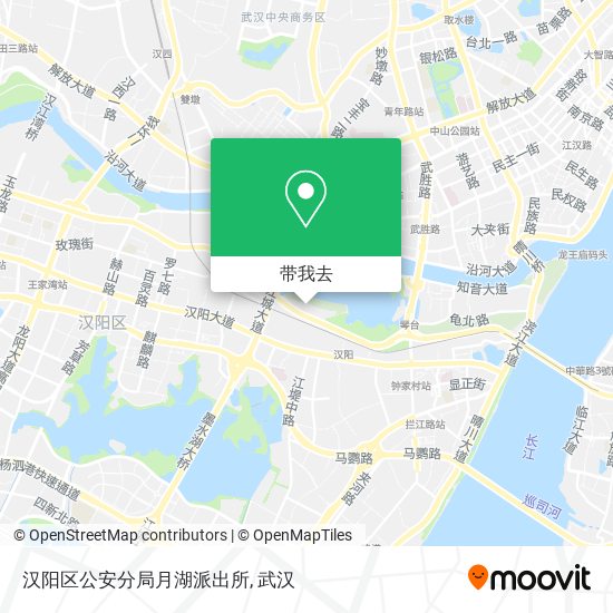 汉阳区公安分局月湖派出所地图