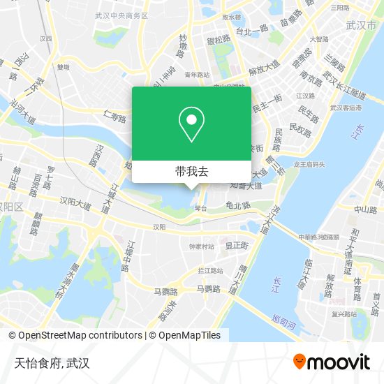 天怡食府地图