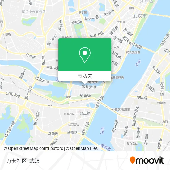 万安社区地图