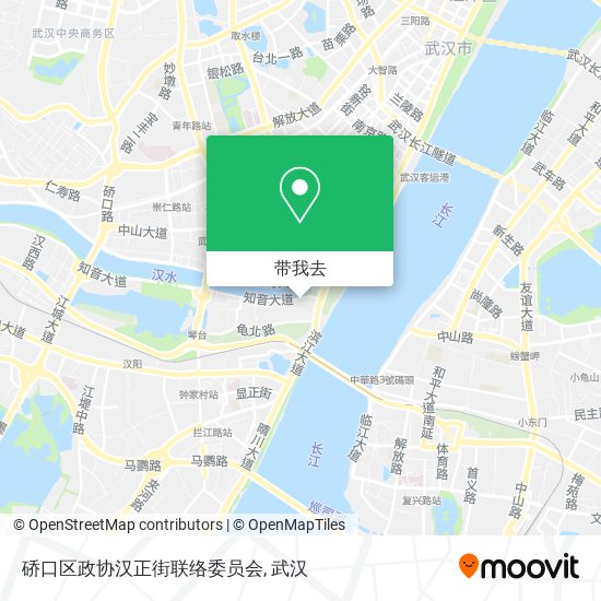 硚口区政协汉正街联络委员会地图
