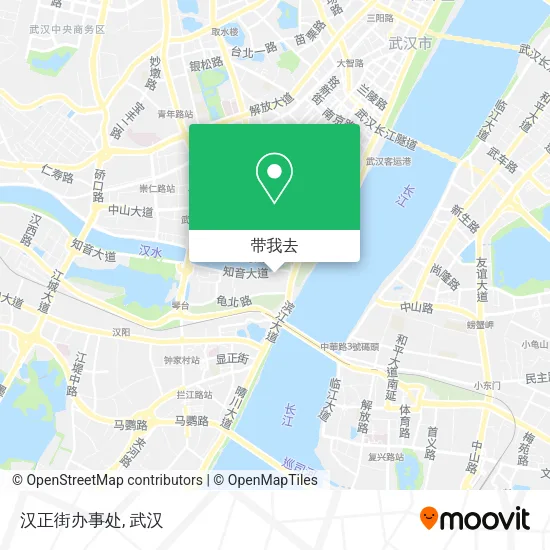 汉正街办事处地图