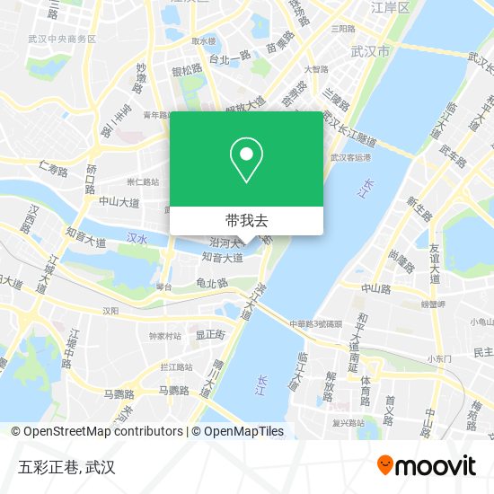 五彩正巷地图