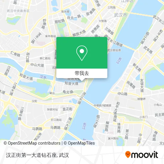 汉正街第一大道钻石座地图