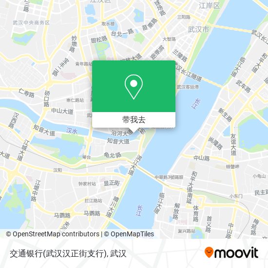 交通银行(武汉汉正街支行)地图