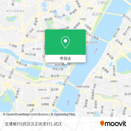 交通银行(武汉汉正街支行)地图