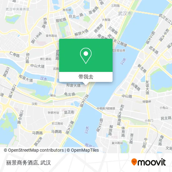 丽景商务酒店地图