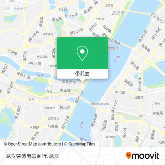 武汉荣盛电器商行地图