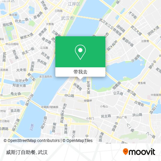 威斯汀自助餐地图