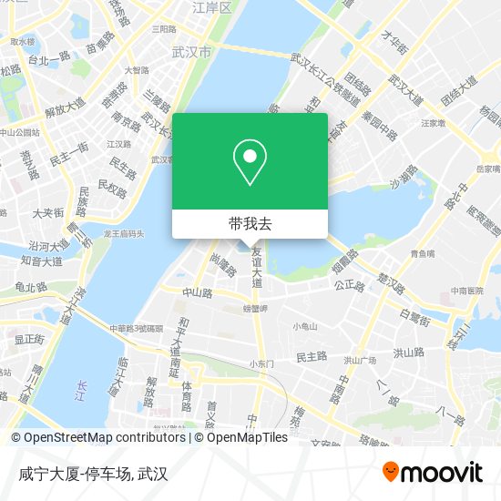 咸宁大厦-停车场地图