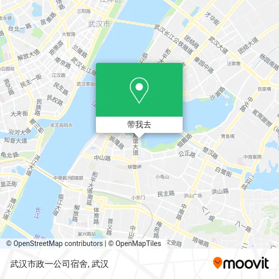 武汉市政一公司宿舍地图