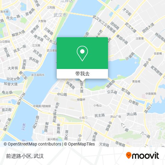 前进路小区地图