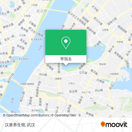 汉唐养生馆地图