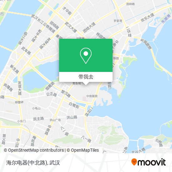 海尔电器(中北路)地图