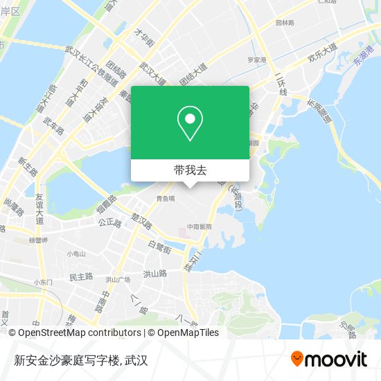 新安金沙豪庭写字楼地图