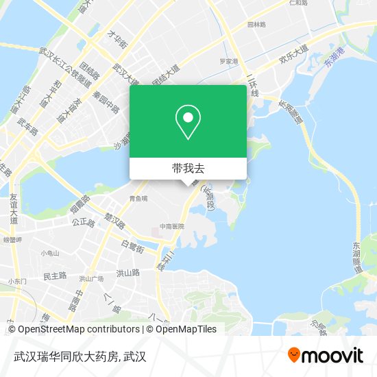 武汉瑞华同欣大药房地图